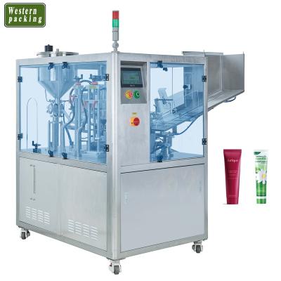 China Food Cosmetic Cream Tube Filling Sealing Machine for sale