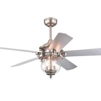 China With Light Modern Hotel Luxury Living Room Lighting Led Ceiling Fan With Remote Control Led Light for sale