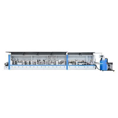 China Building Material Shops Full Range Edging Machine Edge Banding With 2 PUR Glue Pot For Cabinet And Door for sale