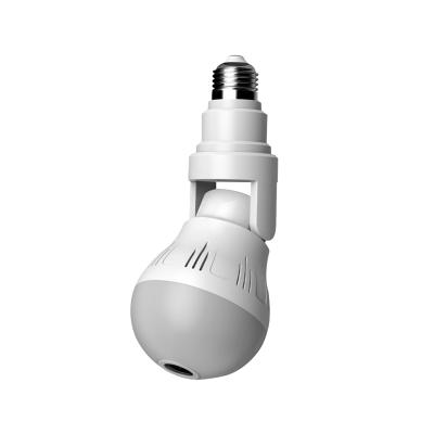 China Universal 360 NIGHT VISION OEM LED Bulb Light Security Surveillance V380 Panoramic App Installed Micro IP WIFI CCTV Smart Wireless Cameras for sale