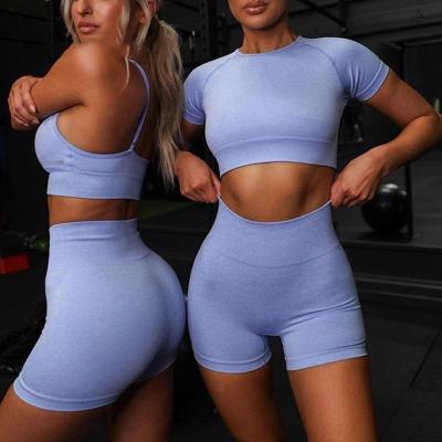 China Breathable Bless 2022 New Arrival Hot Sale Women Gym Sports Wear Fitness Clothing Yoga Wear Set for sale