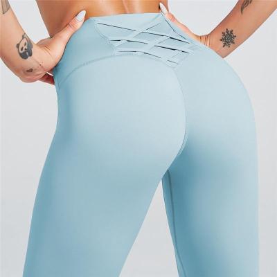 China Breathable Bless Women Tights Fitness Running Yoga Pants High Waist Gym Fitness Tights Slimming Yoga Leggings for sale