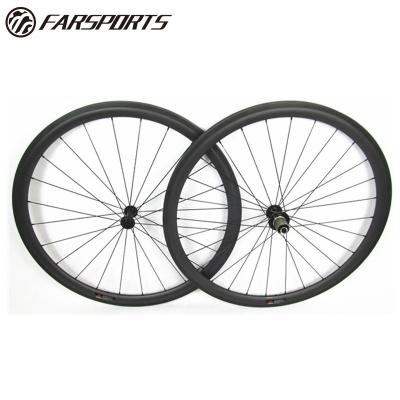 China Toray T700 carbon fiber high temperature durable 1220g/set 30mm road brake track 20H/24H only tubular bicycle wheelsets custom logo available for sale