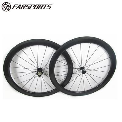 China Carbon Chris King R45 Hub + Sapim CX-Ray Spokes Sport Away High End Carbon Bike Wheels 50mm x 23mm Anvil Bicycle Wheelset Carbon for sale