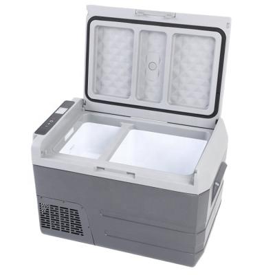 China Portable Fridge/12V/24V DC Freezing AC100-240V 36 Liter Portable Fridge Car Fridge Freezer Small Mini for Camping and Truck for sale