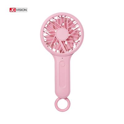 China New Design Air Cooling JCVISION Mini Battery Usb Desk Handheld Portable Fan Air Cooling Rechargeable Desktop CustomizedTravel Small for sale