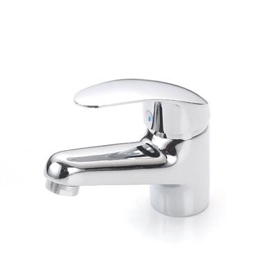 China Thermostatic Faucets Single Hole Basin Faucet High Quality Zinc Alloy Body + Chrome Modern Single-Handle Bathroom Faucet With Drain Assembly for sale