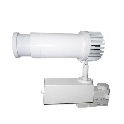 China Aluminum LED 15W Logo Projector Indoor IP20 Low Power Gobo Light for sale