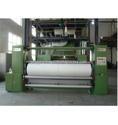 China 1.6m-3.2m high quality pp melt puffy cloth making machine for baby diaper cloth for sale