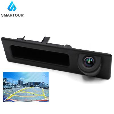 China Night version Smartour Trunk Handle Fisheye Car Rear View Camera For BMW 2 3 5 Series X1 X3 X4 X5 F30 F32 F36 F10 F11 F25 F48 Reverse Parking for sale