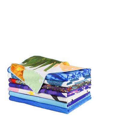 China High Quality Hypoallergenic Custom Printed Design Microfiber Beach Towel Manufacturer for sale