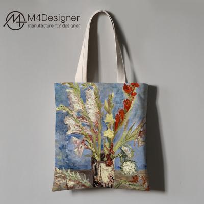 China Reusable Hot Sale Full Colors Sublimation Printing Tote Bag for sale