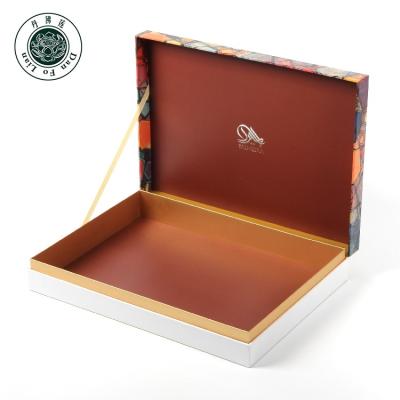 China Handmade CMYK Printing Custom Logo Printed Craft Chocolate Boxes Luxury Decorative Flip Top Rectangular Chocolate Packaging Box for sale