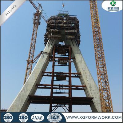 China Buildings Self Climbing Formwork System For Concrete Construction for sale