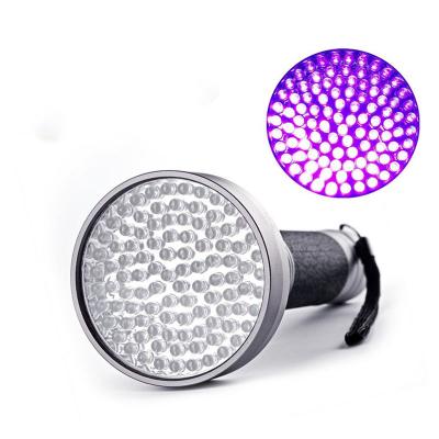 China Industrial Powerful UV Torch 395-400nm 10W 100 LED Blacklight Strong UV Torch Gem Identification Lamp For Scorpion for sale