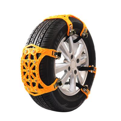 China Iron upgraded version increased and thickened jack free durable car winter snow spare tire non-slip chain safety chain for sale