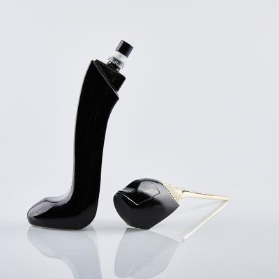 China Lurury Fashion Gift Ladies High Heels Empty Glass Perfume Bottle. for sale