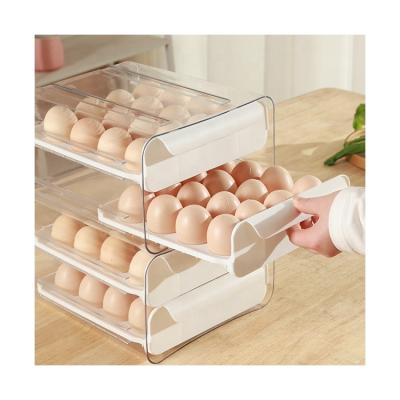 China Brand New Viable Storage Box Pet Egg Slide Storage Household Environmental Protection And Safety Egg Storage Box for sale