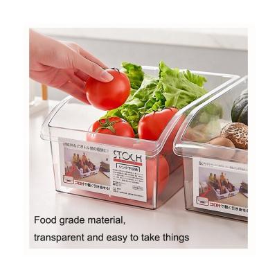 China 2022 Hot Selling Freshness Preservation Refrigerator Storage Box Multilayer Stacking Safe and Environmental Friendly Food Storage Container for sale