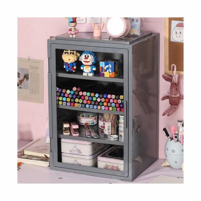 China Document Storage Box Cabinet Home Office Cosmetic Office Stationery Sundries Stackable Desk Minimalist Organizer Drawers Storage Holder for sale