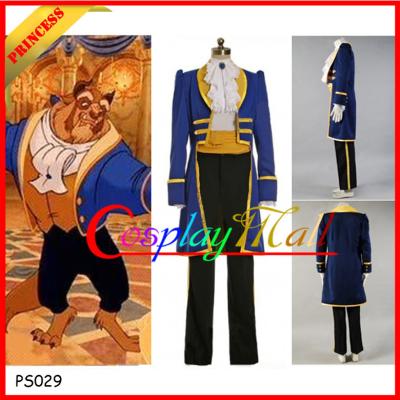 China Wholesale Beauty and the Beast Prince Adam Cosplay Costume Jacket Shirt Pants Cartoon for sale