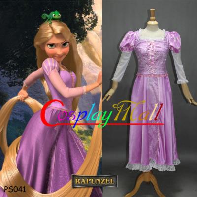 China Wholesale Rapunzel Princess Cosplay Dress Party Halloween Christmas Sexy Carnival Costume for sale