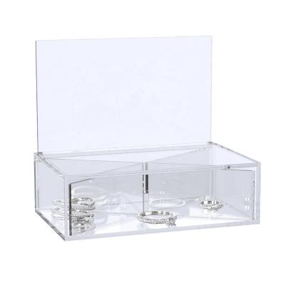 China Hot Selling Transparent Clear Jewelery Box Plastic Jewelery Box Jewelry Boxes Jewelry Box for sale