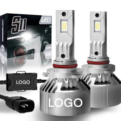 China 2022 Brightest S11 car 130W 12000LM 6500K h1 h3 h4 h7 hb3 hb4 9006 9005 led headlight bulb kits HC-S11-9005-130W for sale