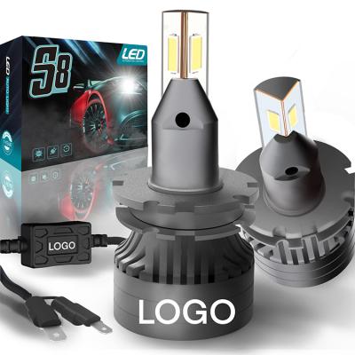 China HCLIGHTS S8 error free canbus CSP 90W 6500K 8000K d4s d3s d2s d1s HCLIGHTS S8 led headlight bulb kit universal for sale