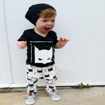 China Breathable Wholesale Baby Toddler Boys Summer Clothes Wholesale Clothing Sets for sale