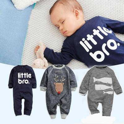 China Wholesale Long Sleeve Baby Boy Gift Newborn Hippo Costume Loose Infant Rompers for sale