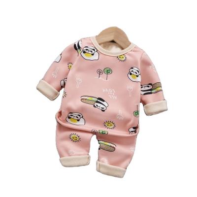 China New Style Casual High Quality Wholesale Kids Clothes Clothing Sets Big Boy Cartoon Family Pajama Sets for sale