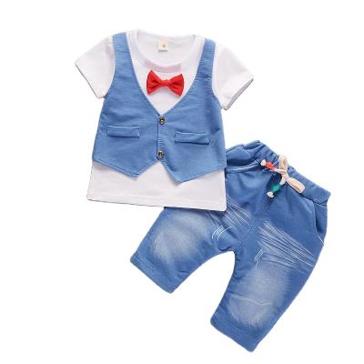 China Casual Popular Hot Sale New Style Children Clothes Clothing Sets Boys Suits Boy Formal Set 3 Piece Sets for sale