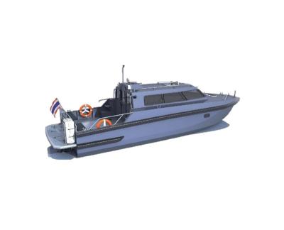 China New 5083 12m (40ft) High Speed ​​Aluminum Boat Patrol Speedboat Military Use Aluminum Speedboat for sale