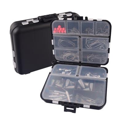 China Wholesale Mini Plastic Lure Hook Fishing Waterproof Multifunctional Small Lure Boxes for sale