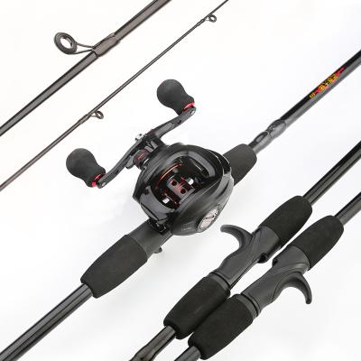 China Carbon Fishing Rod Carbon Fiber Glass 1.8m 2.1m 2.4m Fishing Rod and Reels Fishing Rods Combo Sets for sale