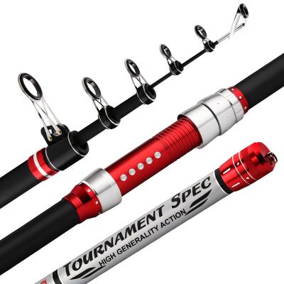 China ODM 3.6m-6.3m China Carbon Telescopic Surf Fishing Rod OEM Korea Carbon Fishing Rod for sale