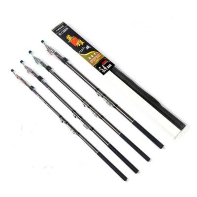 China Fishing Fishing Pole 5.4m Telescopic Carbon Lure HAIYUE Cana De Pescar Wholesale 2.7m 3.6m 4.5m Rod Ultra-Light Portable Carbon Fiber for sale