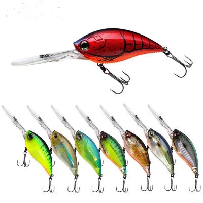 China Crank Lure New Design 75mm ABS Plastic 22.5g Mini Crank Bait Hard Fishing Lure for sale