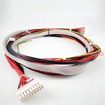 China Electronic ODM OEM 18 Pin Male to Female and Male Connector Wire Harness Signal Wiring Assembly for sale