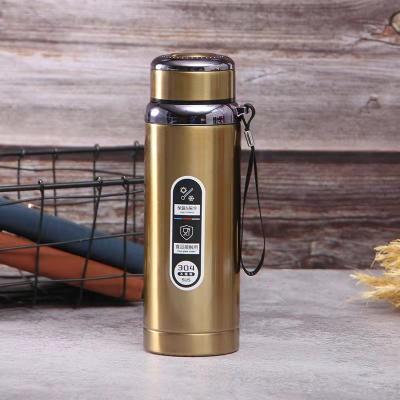 China WITH Low MOQ Logo Double Wall Vacuum Insulated LID Thermos Custom Stainless Steel Water Bottle For Wholesale With Lid for sale