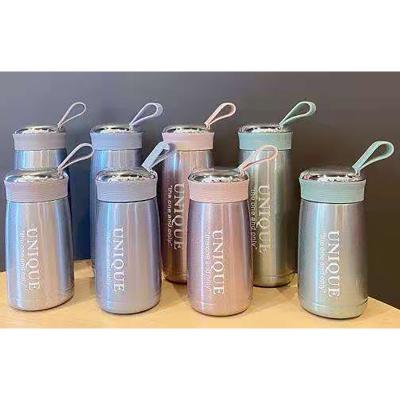 China WITH LID Thermos Flasks Interesting Small Size Insulated Vacuum Hot Water Bottle for sale