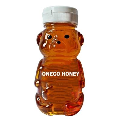 China Raw Honey Bear 12 oz bottle harvested in environmentally clean areas Honey Natural 0.24kg for sale