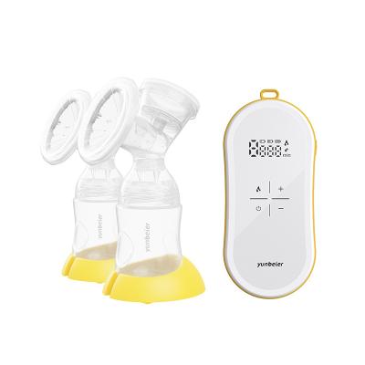 China Hot Selling 3 BPA Modes 9 Levels BPA Free Silicone Breast Pump Portable Hands Free Electric Wireless Breast Pump for sale