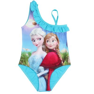 China Fashion New Breathable One Piece Ruffle Soft Sexy Bikini Kids Swimwear for sale