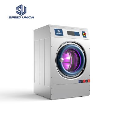 China Hotel.factory .laundry high quality hospital stainless steel automatic washing machine for laundromat for sale