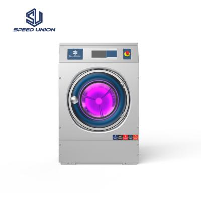 China 304 220 Volt Commercial Washing Machine Stainless Steel Coin Operated Laundry System Commercial Industrial Washer for sale