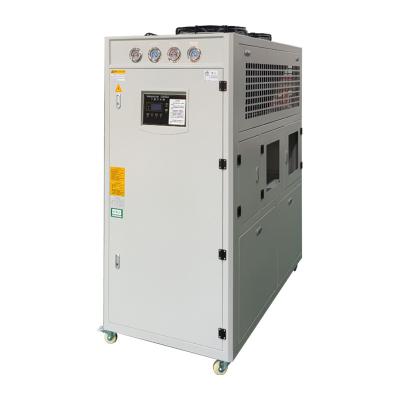 China 10HP 8.5RT Air Chiller 30kw Cooling Capacity R22/R407C/R134A/R410A/R404A Refrigerant for sale