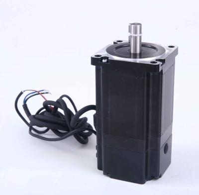 China NEMA34 150MM Body Length 6A 12NM Stepper Motor With Torque 8NM Brake 86BYGHS150-6004 for sale