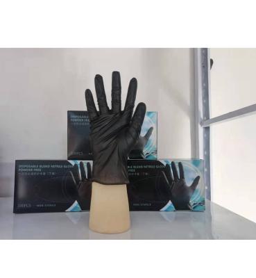 China Good Tensile Properties Synthetic Nitrile Anti-Slip Touch Screen Clean And Sanitary Gloves Nek017 for sale